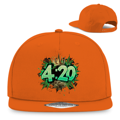 Snapback Rapper Cap - 4:20 | Division420®