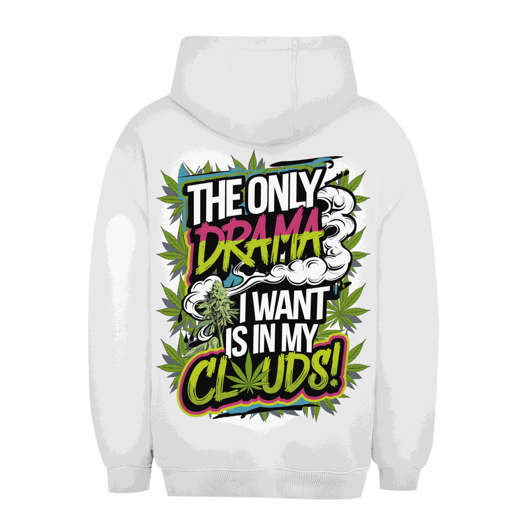 Unisex Oversize Hoodie von Division420 mit Kapuze und Kängurutasche in urbanem Style