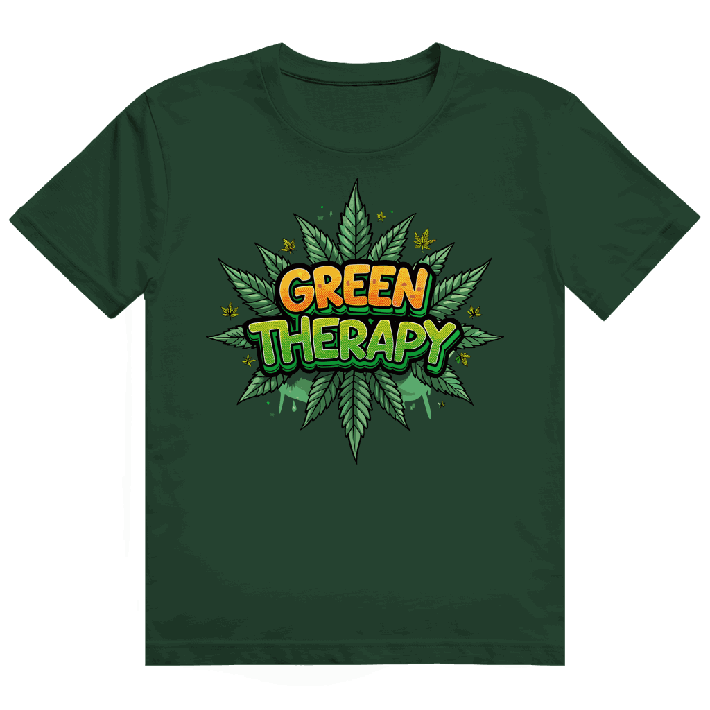 Heavy Cotton T-Shirt - Green Therapy | Division420®
