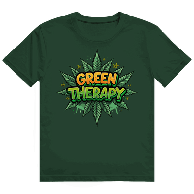 Heavy Cotton T-Shirt - Green Therapy | Division420®