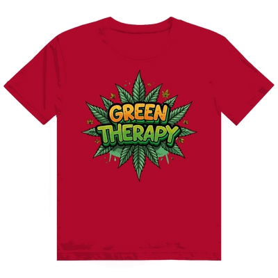 Grünes Division420 Heavy Cotton T-Shirt aus 100% Baumwolle mit modernem Tubular Fit und nachhaltiger Produktion