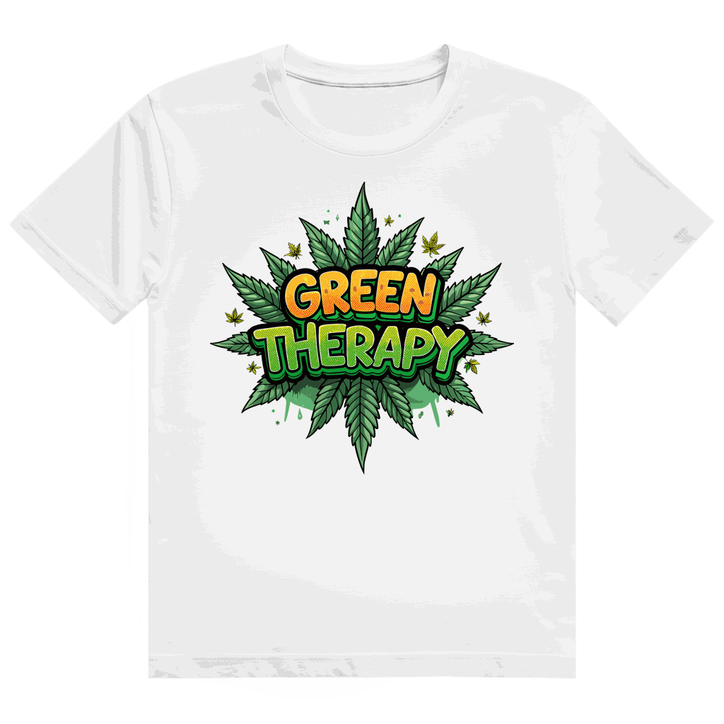 Heavy Cotton T-Shirt - Green Therapy | Division420®
