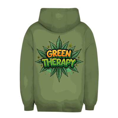 Unisex Oversize Hoodie - Green Therapy | Division420®