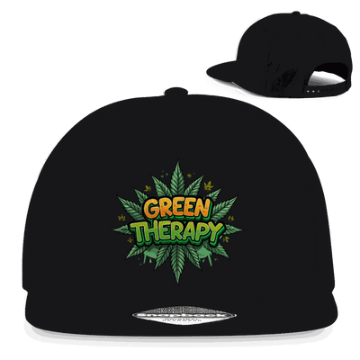 Snapback Rapper Cap - Green Therapy | Division420®