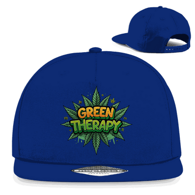 Snapback Rapper Cap - Green Therapy | Division420®