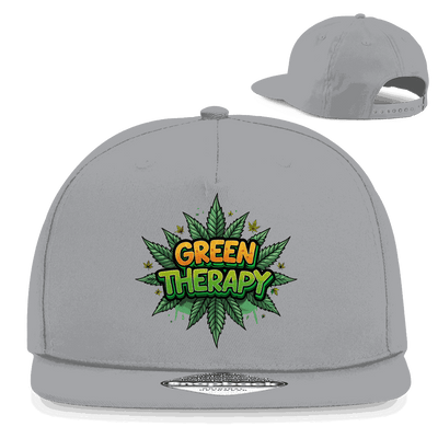Snapback Rapper Cap - Green Therapy | Division420®
