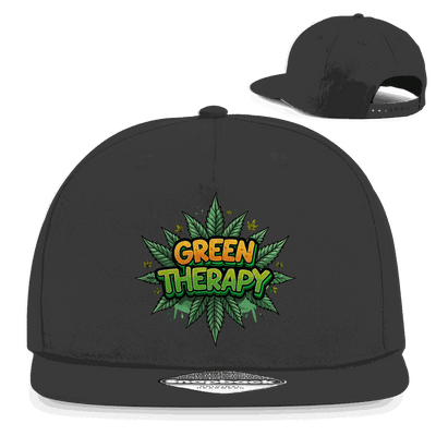 Snapback Rapper Cap - Green Therapy | Division420®