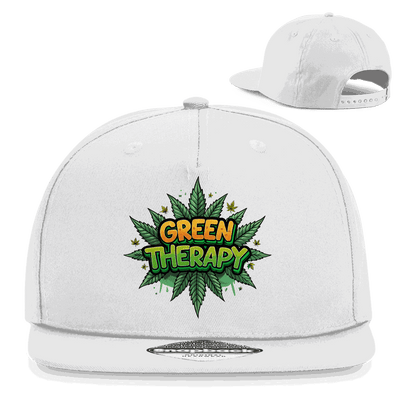 Snapback Rapper Cap - Green Therapy | Division420®