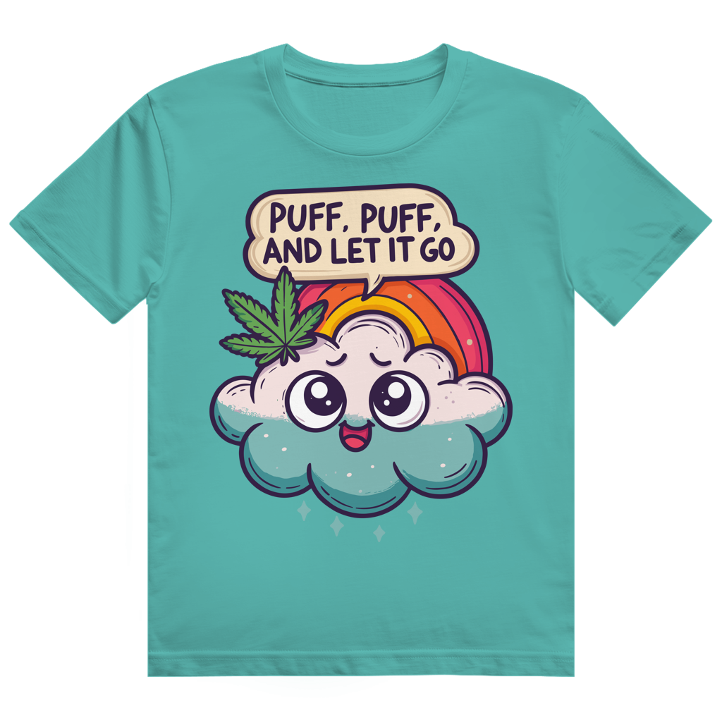 Heavy Cotton T-Shirt - Puff, Puff, and let it go | Division420®