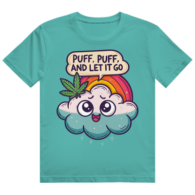 Heavy Cotton T-Shirt - Puff, Puff, and let it go | Division420®