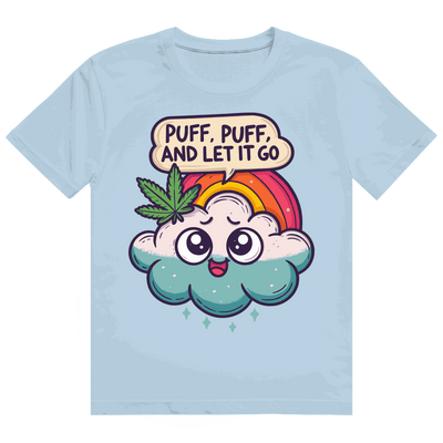 Heavy Cotton T-Shirt - Puff, Puff, and let it go | Division420®