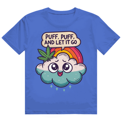 Heavy Cotton T-Shirt - Puff, Puff, and let it go | Division420®