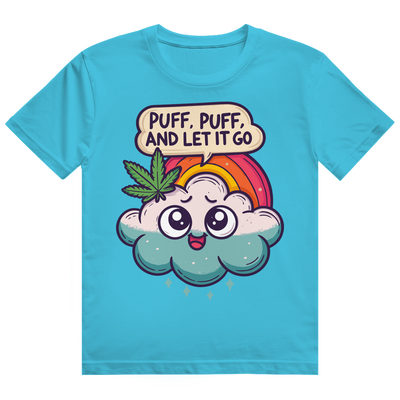 Heavy Cotton T-Shirt - Puff, Puff, and let it go | Division420®