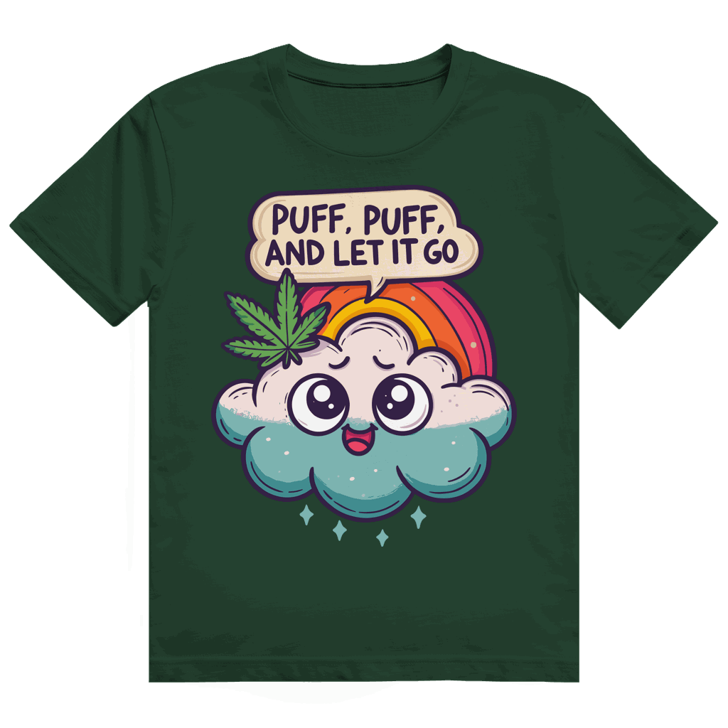 Heavy Cotton T-Shirt - Puff, Puff, and let it go | Division420®