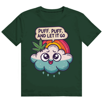 Heavy Cotton T-Shirt - Puff, Puff, and let it go | Division420®