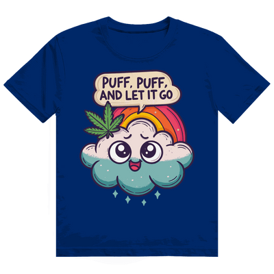 Heavy Cotton T-Shirt - Puff, Puff, and let it go | Division420®