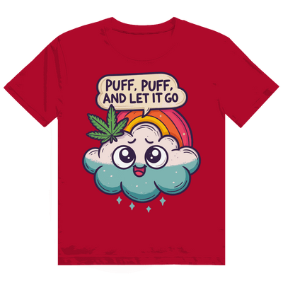 Heavy Cotton T-Shirt - Puff, Puff, and let it go | Division420®
