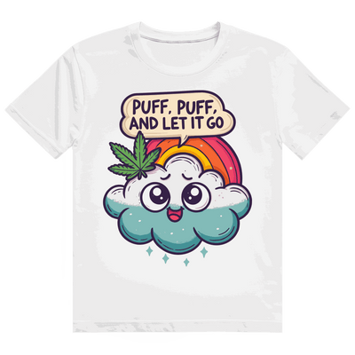 Heavy Cotton T-Shirt - Puff, Puff, and let it go | Division420®