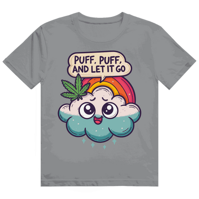 Heavy Cotton T-Shirt - Puff, Puff, and let it go | Division420®