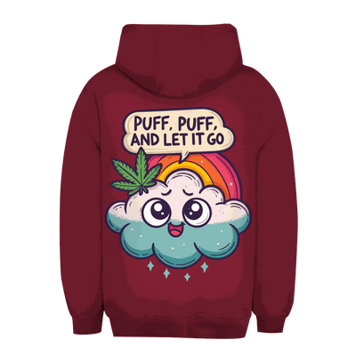 Unisex Oversize Hoodie - Puff, Puff, and let it go | Division420®