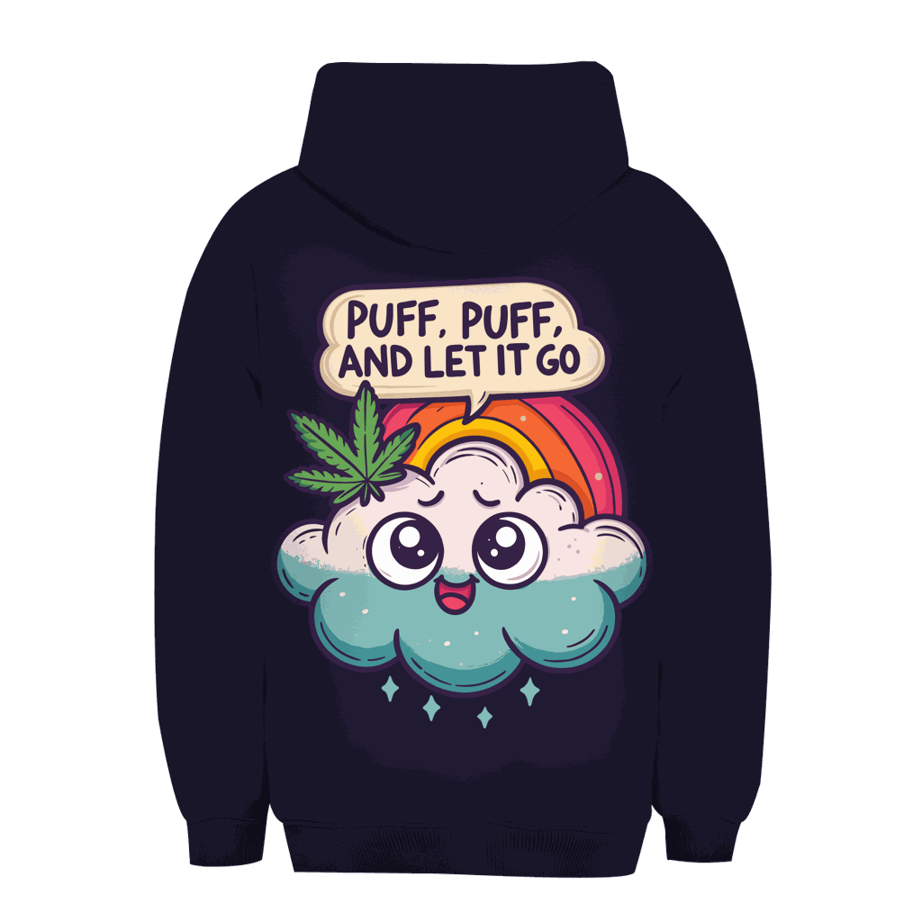 Unisex Oversize Hoodie - Puff, Puff, and let it go | Division420®