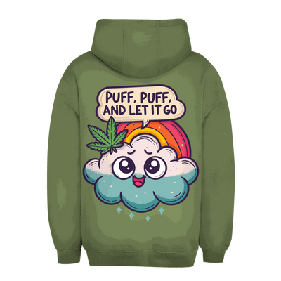 Unisex Oversize Hoodie - Puff, Puff, and let it go | Division420®