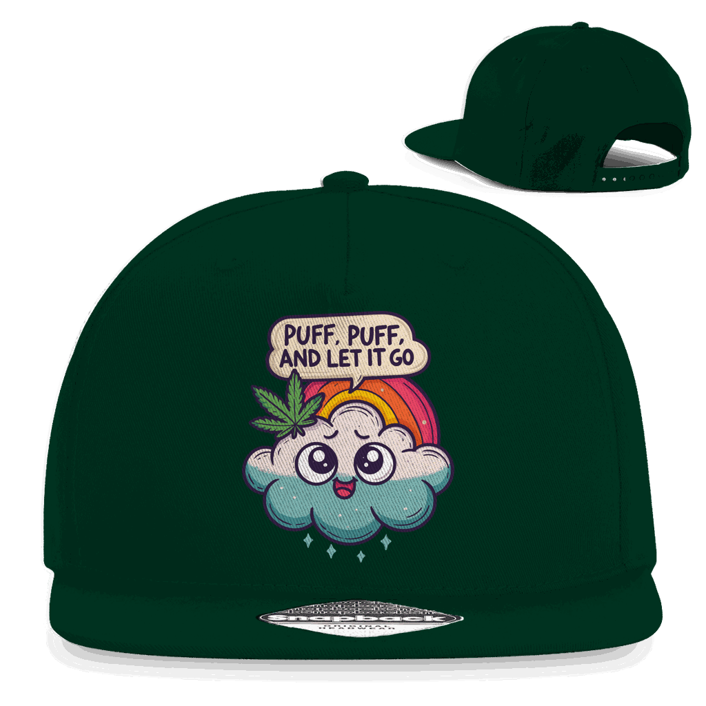 Snapback Rapper Cap - Puff, Puff, and let it go | Division420®