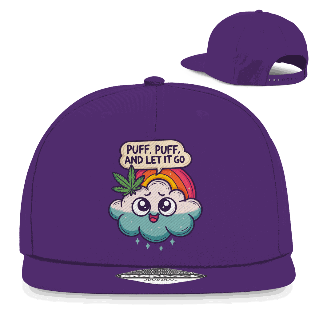 Snapback Rapper Cap - Puff, Puff, and let it go | Division420®