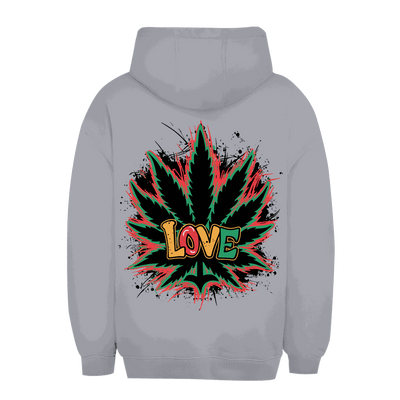 Unisex Oversize Hoodie von Division420 in urbanem Style mit Kapuze und Kängurutasche
