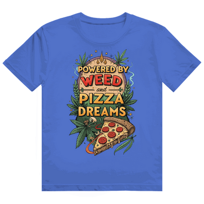 Heavy Cotton T-Shirt - Powered by Weed | Division420®