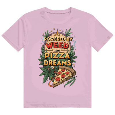 Heavy Cotton T-Shirt - Powered by Weed | Division420®