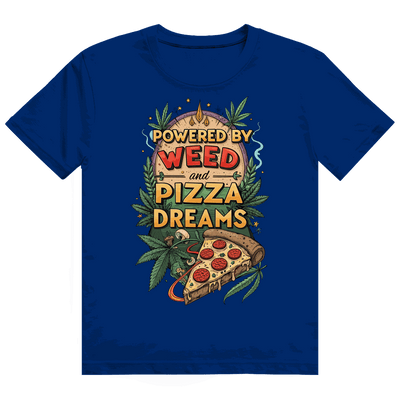 Heavy Cotton T-Shirt - Powered by Weed | Division420®