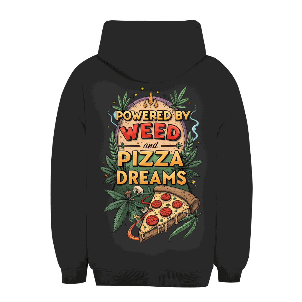Unisex Oversize Hoodie - Powered by Weed | Division420®