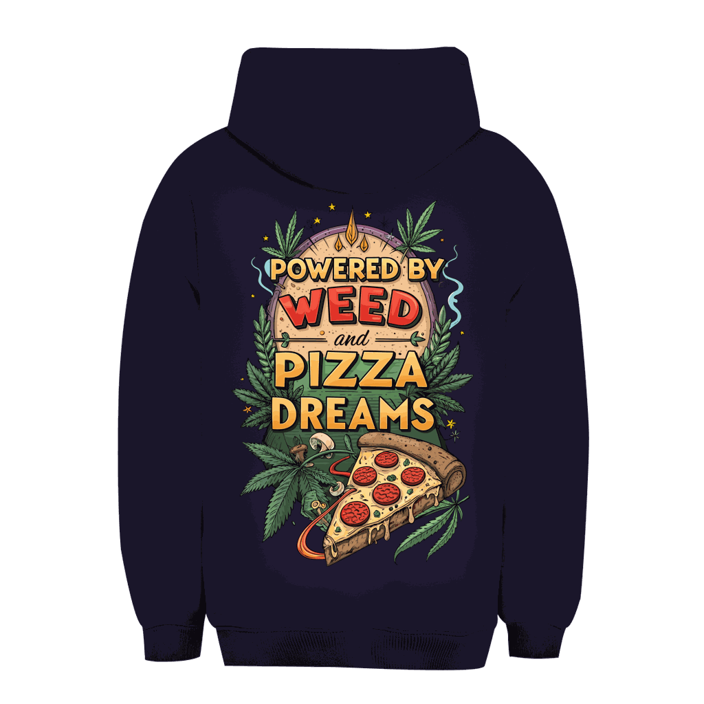 Unisex Oversize Hoodie - Powered by Weed | Division420®