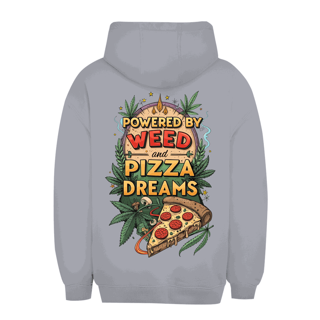 Unisex Oversize Hoodie - Powered by Weed | Division420®