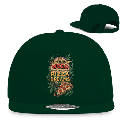 Snapback Rapper Cap - Powered by Weed | Division420®