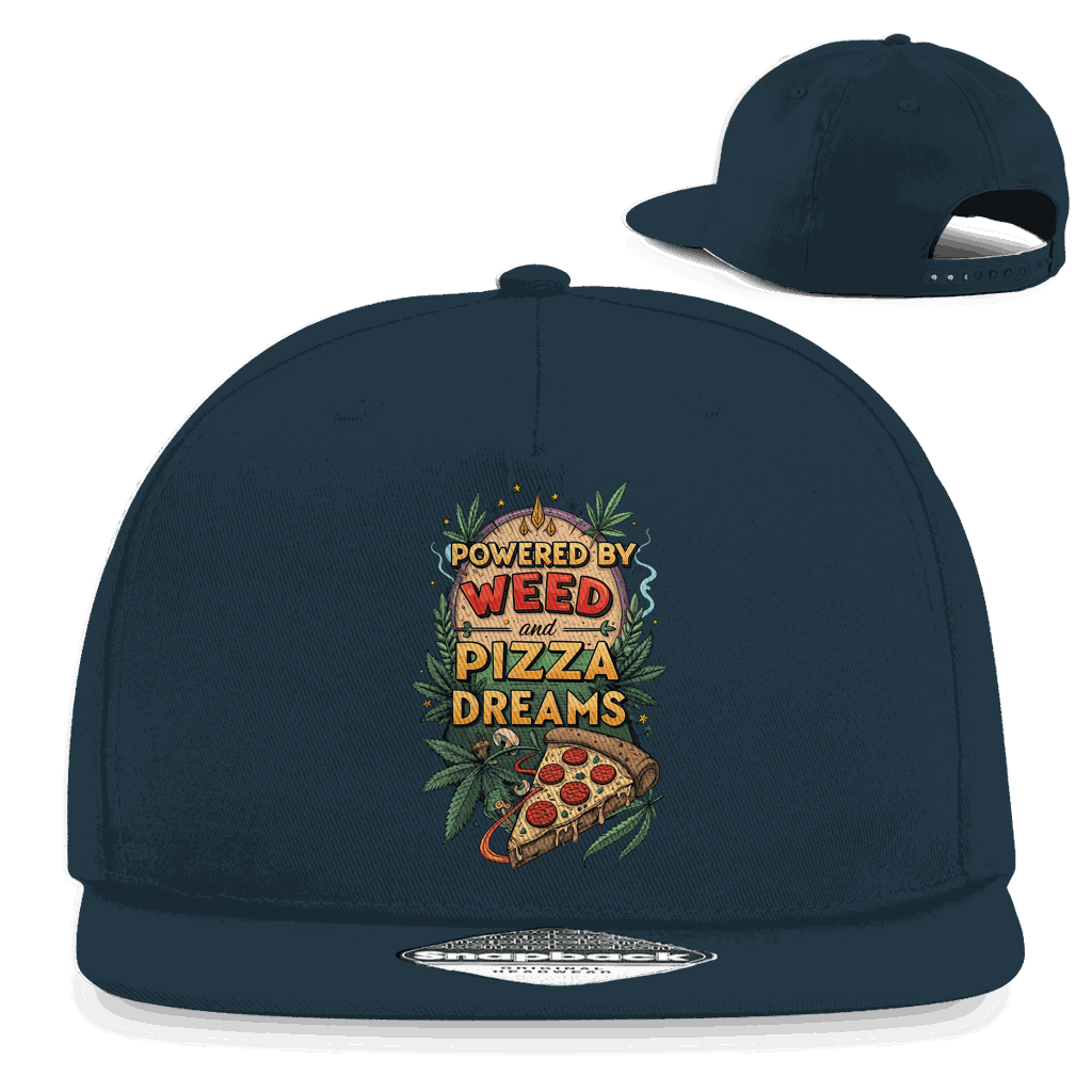 Snapback Rapper Cap - Powered by Weed | Division420®