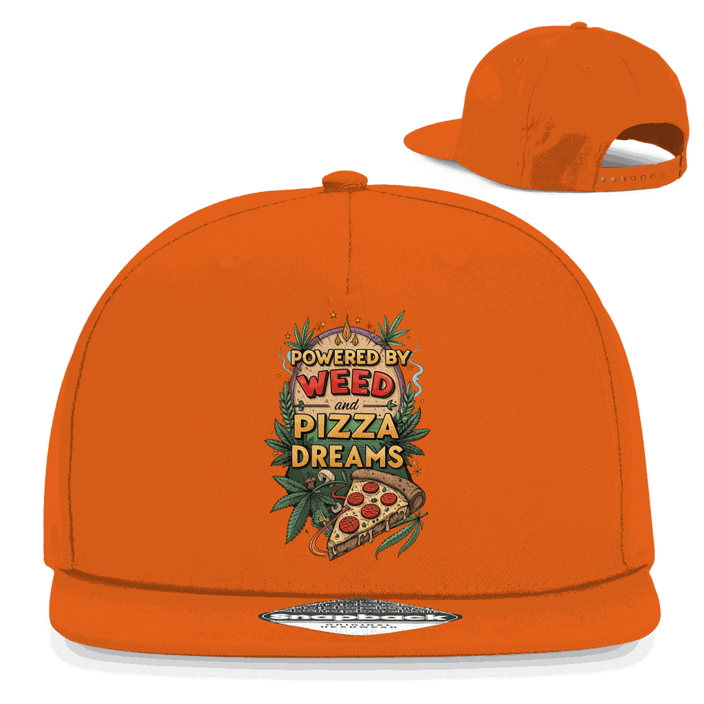 Snapback Rapper Cap - Powered by Weed | Division420®