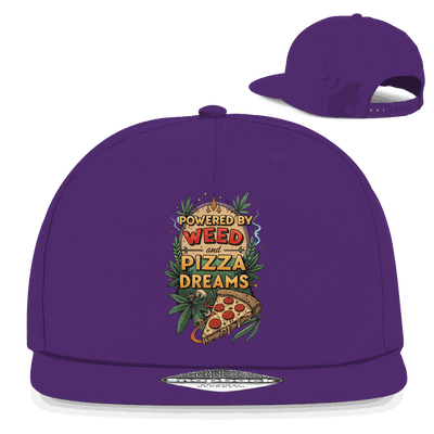 Snapback Rapper Cap - Powered by Weed | Division420®