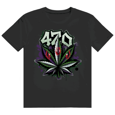 Heavy Cotton T-Shirt - 420 Print | Division420®