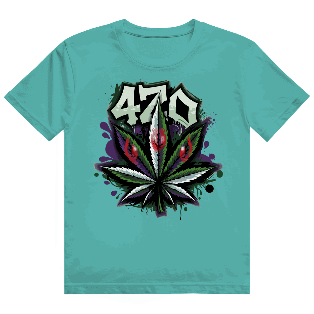 Heavy Cotton T-Shirt - 420 Print | Division420®