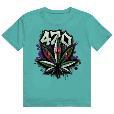 Heavy Cotton T-Shirt - 420 Print | Division420®