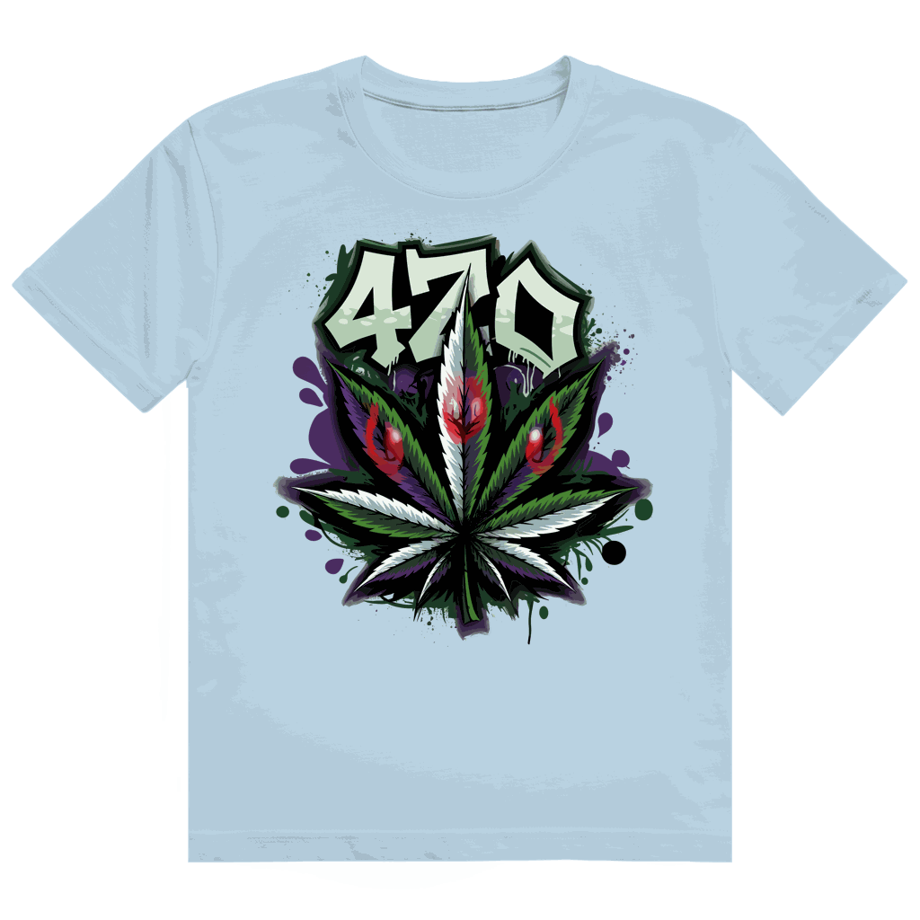 Heavy Cotton T-Shirt - 420 Print | Division420®