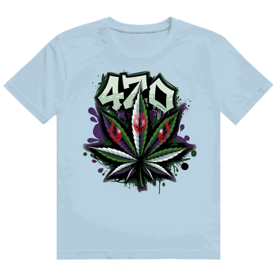 Heavy Cotton T-Shirt - 420 Print | Division420®