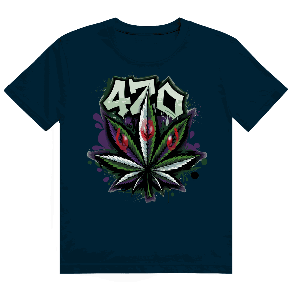 Heavy Cotton T-Shirt - 420 Print | Division420®