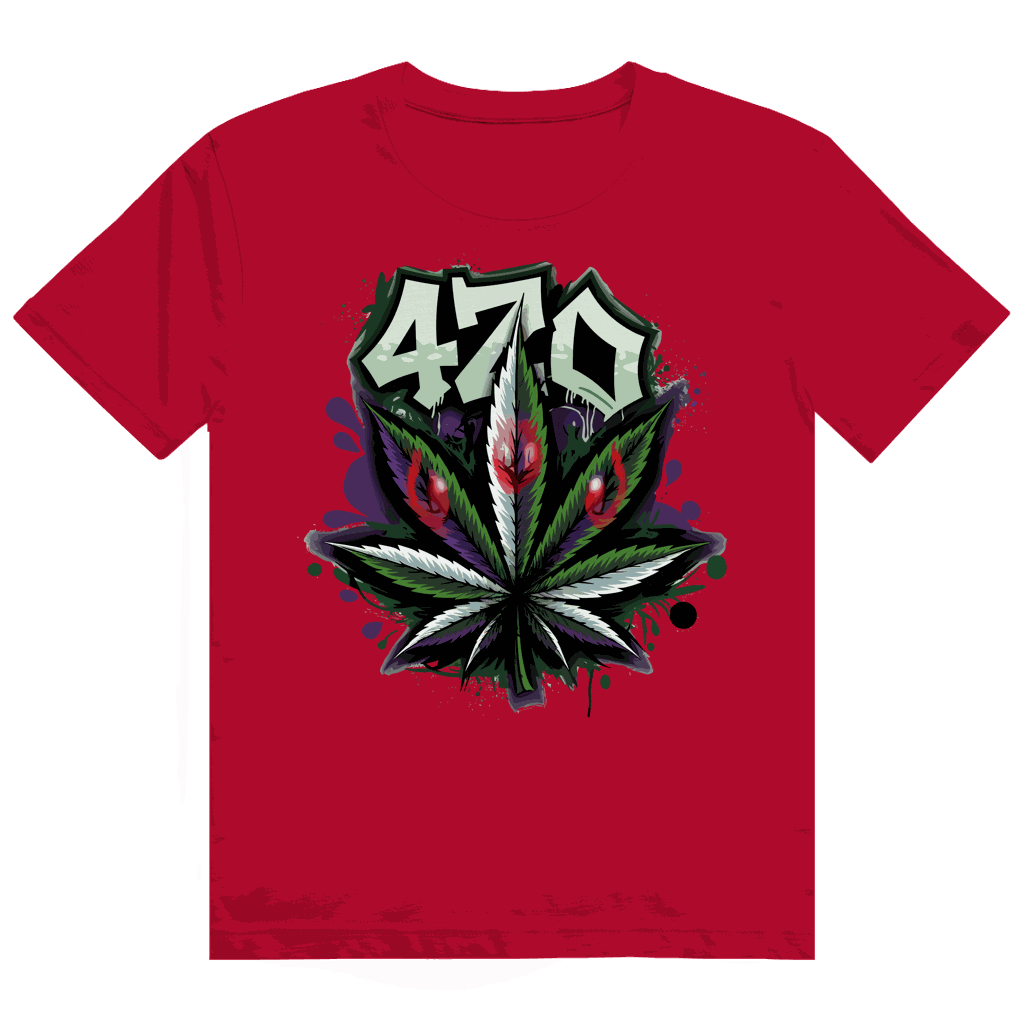 Heavy Cotton T-Shirt - 420 Print | Division420®