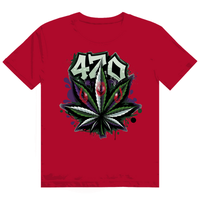 Heavy Cotton T-Shirt - 420 Print | Division420®