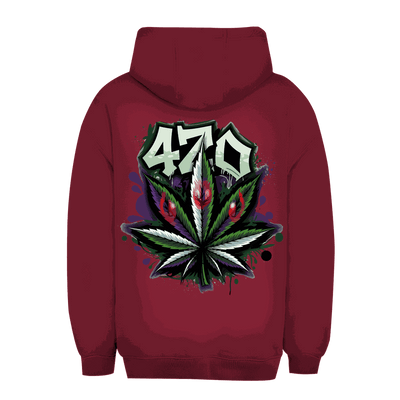 Unisex Oversize Hoodie - 420 Print | Division420®