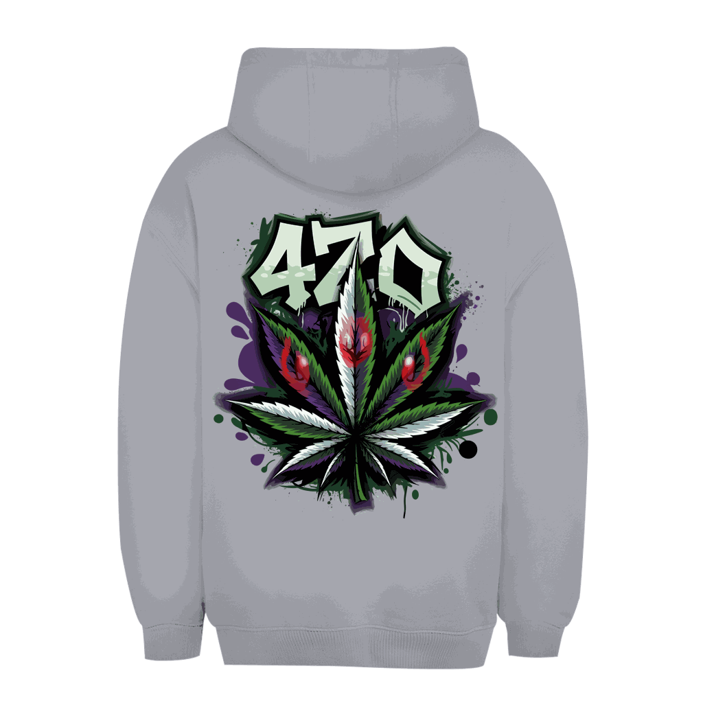 Unisex Oversize Hoodie - 420 Print | Division420®