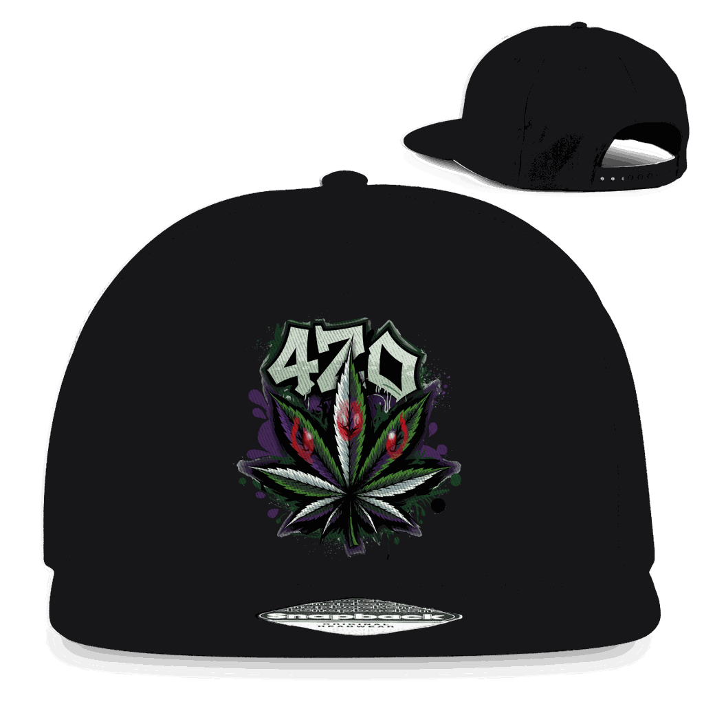 Snapback Rapper Cap - 420 Print | Division420®
